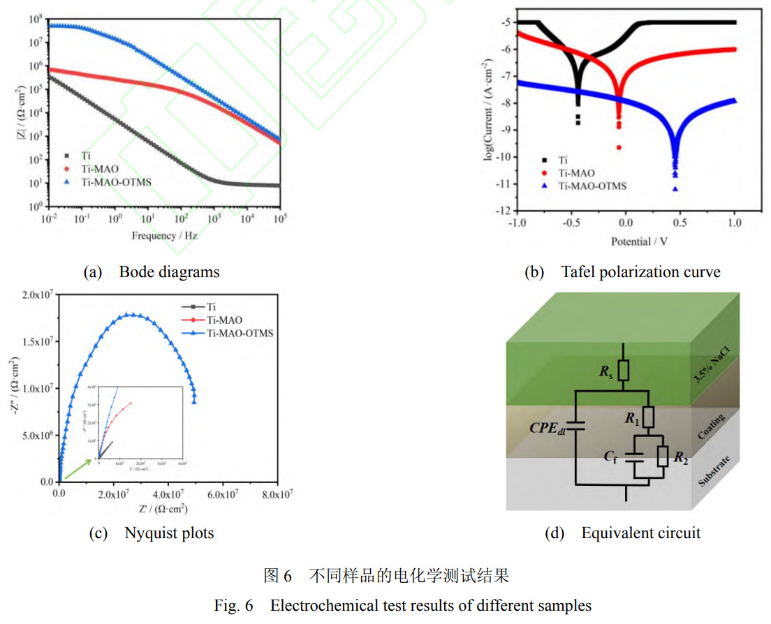 TC4鈦合金表面微弧氧化超疏水膜的制備及耐腐蝕性能